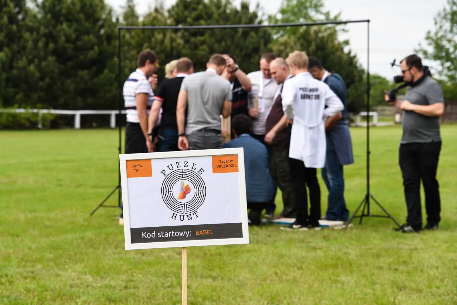 Gra terenowa Puzzle hunt