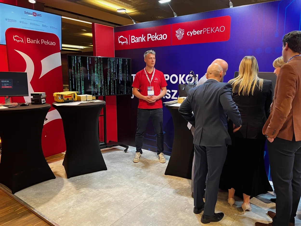 Gra Cyber_Pekao na cyklu eventów z branży cyberbezpieczeństwa